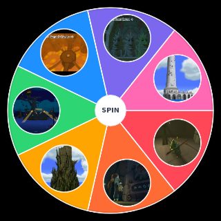 Random Legend of Zelda Wind Waker Dungeons Picker
