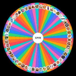 Random Dietary Foods Wheel