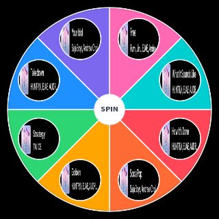 K Pop Demon Hunter Movie Songs Wheel