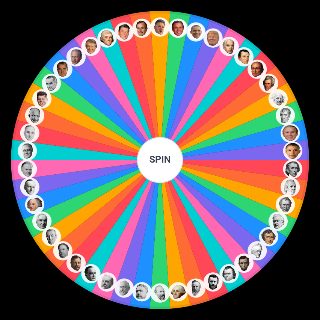 Random Presidents of the United States Wheel