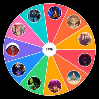 Random Persona 5 Royal Palaces/Dungeons Wheel