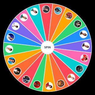 Random GRID 2025 FORMULA ONE DRIVERS Wheel