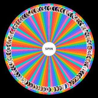 Spin the Wheel: less mainstream pop artists