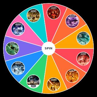Star Wars Episodes Wheel