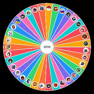 Random Country Balls Wheel