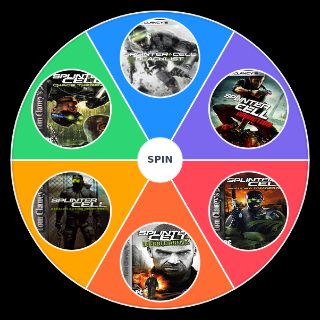 Pick a Random Splinter Cell Games