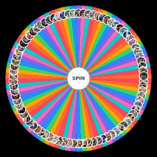 Random Shounen Anime Wheel