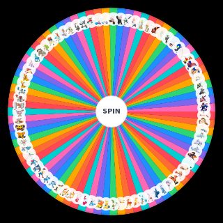 Random All Fighting Type Pokemon (Home Renders) Wheel