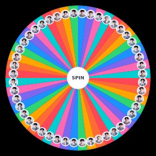 Random Boys II Planet Contestants 8/15/25 Wheel