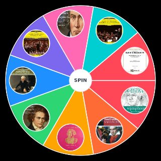 Choose a Random Beethoven Symphonies
