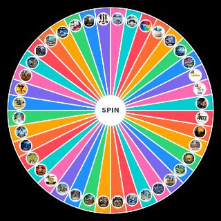 Random Dreamwork Movies Wheel