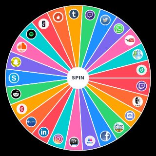 Social Media Wheel