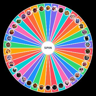 Spin the Wheel: Five Nights at Freddy's Character Voices (Animatronics only)