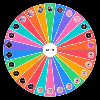 BLACKPINK'S DISCOGRAPHY (including solos and collabs) Wheel