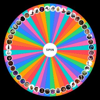 Random PIXAR Villains! Wheel