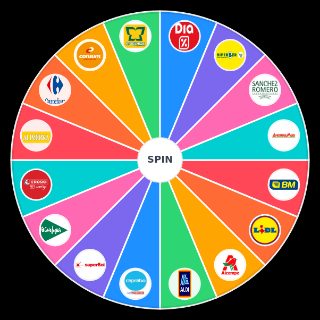 Spin the Wheel: Supermercados de España