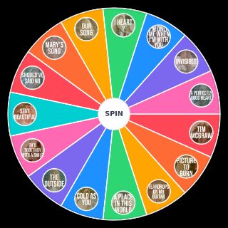 Choose a Random Taylor Swift (album) Songs
