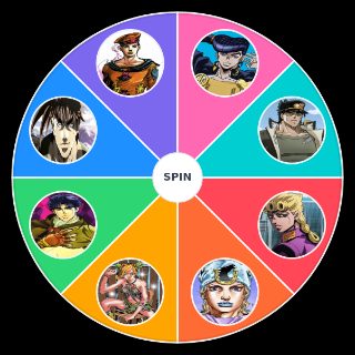 Random Jojos Wheel