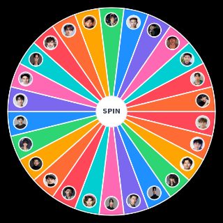Random kdrama actors Wheel