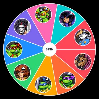 Pick a Random TMNT: Shredder's Revenge Characters (DLC Included)