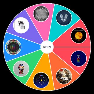 Choose a Random Coldplay Albums (MOTS Included)