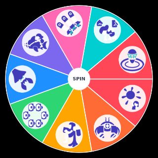 Random Splatoon 3 Salmon Run Specials Wheel