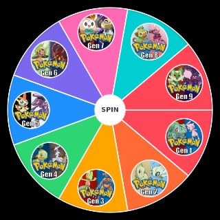 Pokemon Generation Random Generator