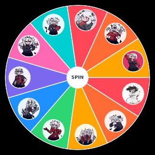 Helltaker Waifus Wheel