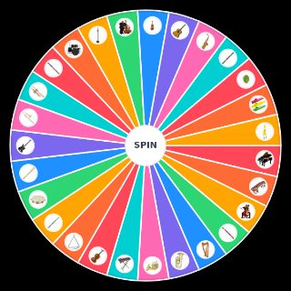 Musical Instruments Wheel