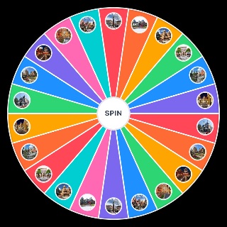 Spin the Wheel: Epcot World Showcase