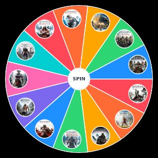 Random Assassin’s Creed (New) Wheel