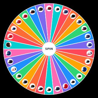 Random MLB Primary Hats (2022) Wheel