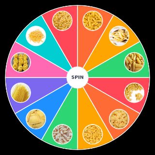Pick a Random pasta shapes