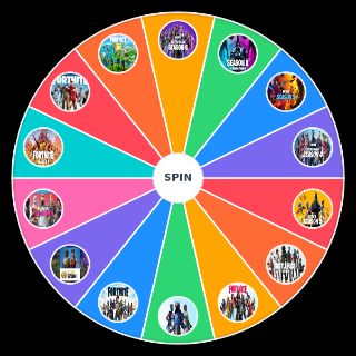 Random Every fortnite season (season 1 to season 14) Wheel
