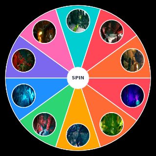 Deep Rock Galactic Biomes Wheel