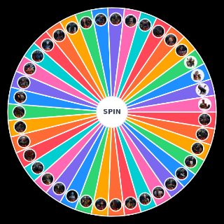 Random Dead By Daylight Killers (All 39) Wheel