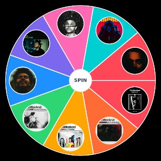 Spin the Wheel: The Weeknd Discography