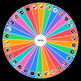 Random Male Singers Wheel