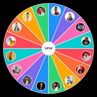 Choose a Random CANTANTES DE MODA
