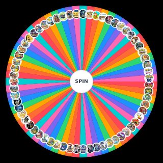 Random All Pokémon games Wheel