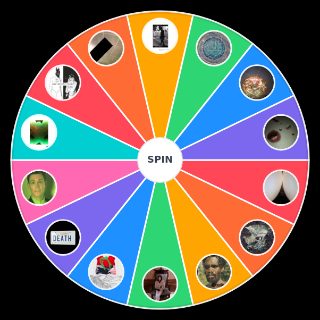 Death Grips Albums Wheel