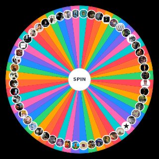 Random Bowie (almost) All of The Albums Wheel