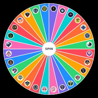 Random MLS logos Wheel