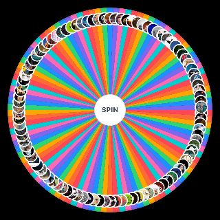 Random 2024 Albums Wheel