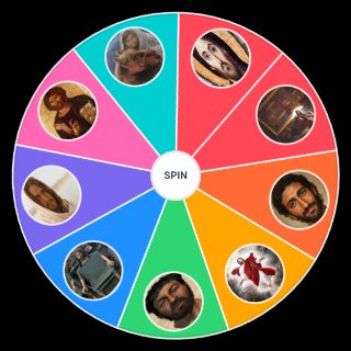 Random Photos of Jesus Wheel