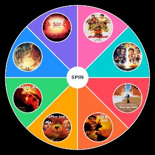 Pick a Random Karate Kid movies and Cobra Kai seasons