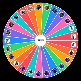 Random avengers charters Wheel