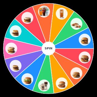 McDonald's Dollar Menu Wheel