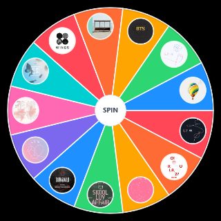 bts albums Wheel