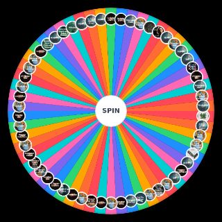 Random All Hozier Songs Wheel